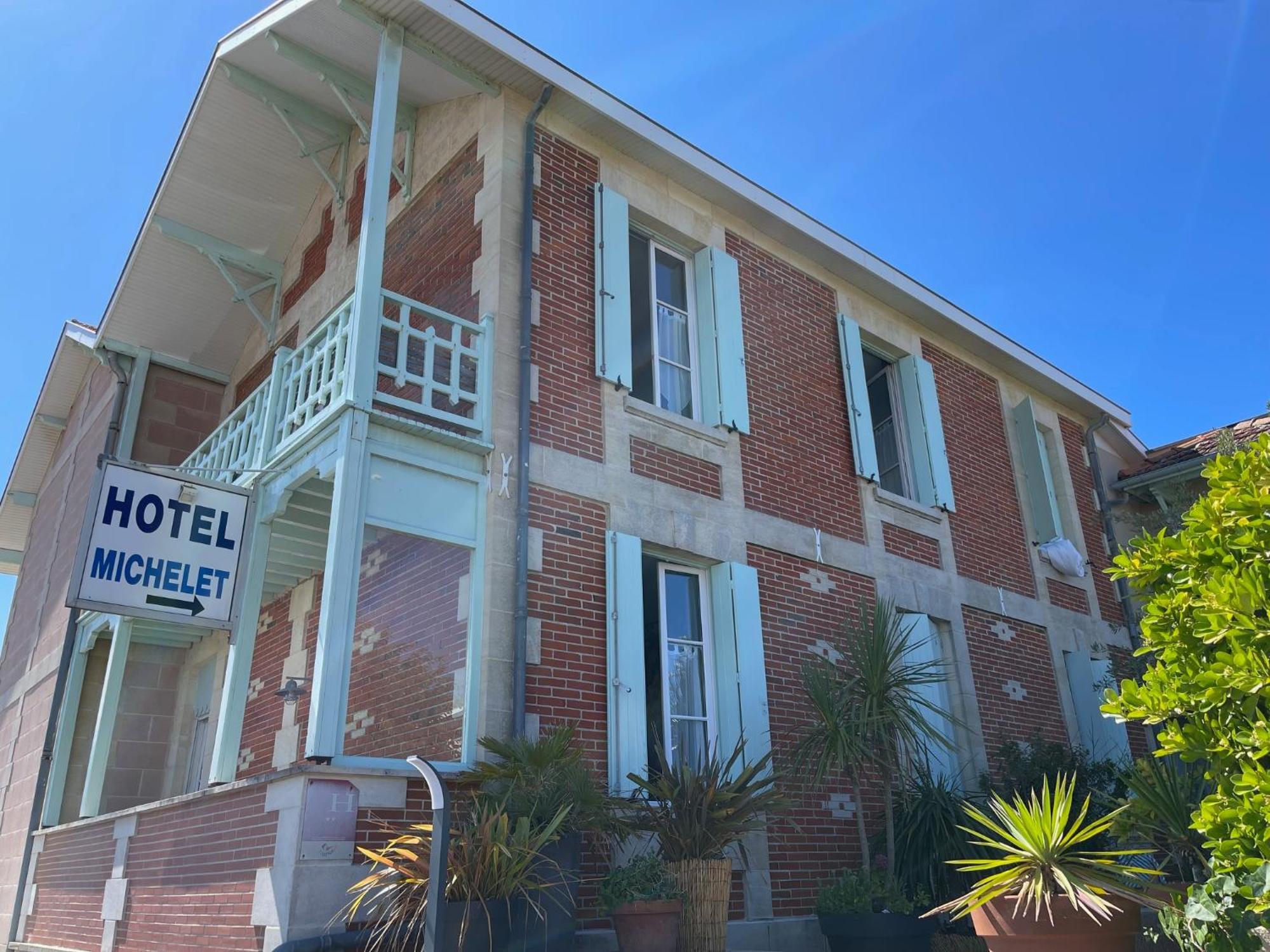 Hotel Michelet Soulac-sur-Mer Exterior foto